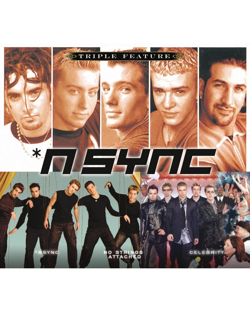 *NSYNC TRIPLE FEATURE CD $14.18 CD