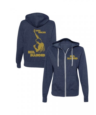 Neil Diamond Jazz Singer Zip-Up Hoodie $7.99 Sweatshirts