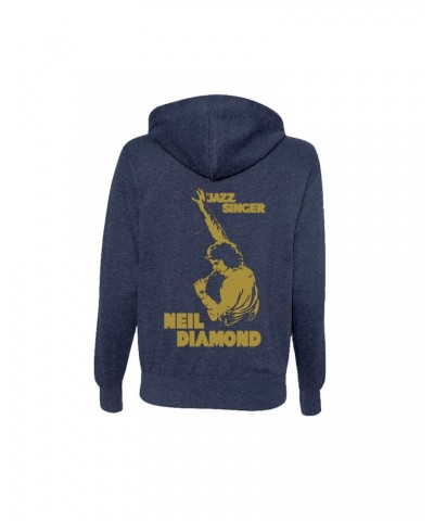 Neil Diamond Jazz Singer Zip-Up Hoodie $7.99 Sweatshirts