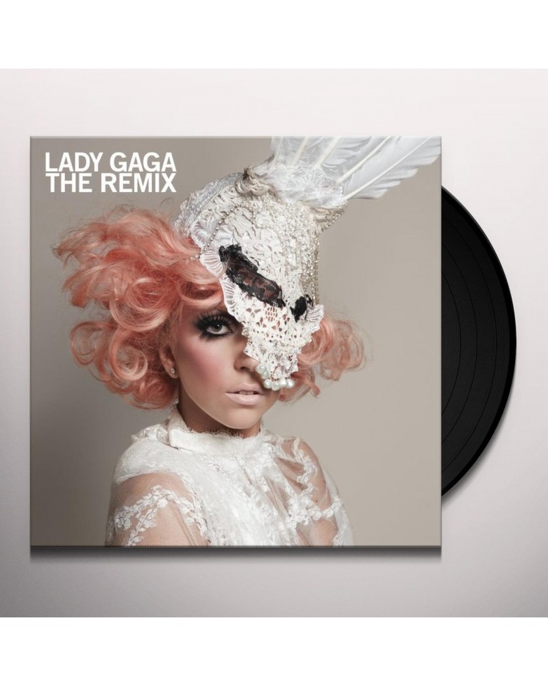 Lady Gaga REMIX Vinyl Record $24.98 Vinyl