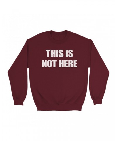 John Lennon Sweatshirt | This Is Not Here Worn By Sweatshirt $3.43 Sweatshirts