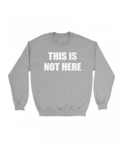 John Lennon Sweatshirt | This Is Not Here Worn By Sweatshirt $3.43 Sweatshirts