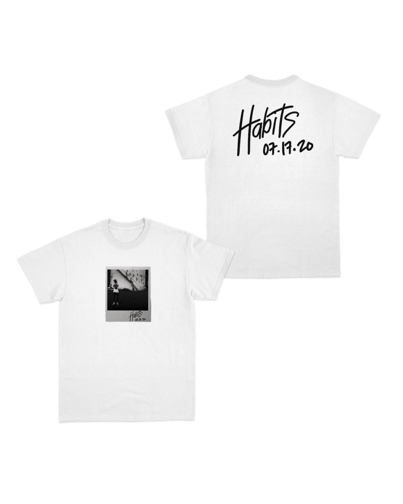 payton Habits Polaroid Tee - White $6.15 Shirts