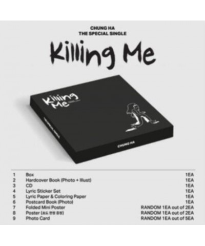 CHUNG HA CD - Killing Me $15.17 CD