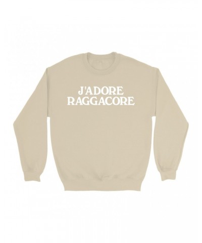 Music Life Sweatshirt | J'Adore Raggacore Sweatshirt $5.99 Sweatshirts