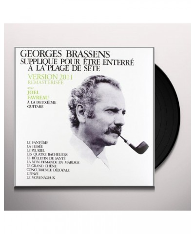 Georges Brassens SUPPLIQUE POUR ETRE ENTERRE A LA PLAGE DE SETE Vinyl Record $5.84 Vinyl