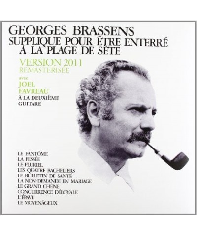 Georges Brassens SUPPLIQUE POUR ETRE ENTERRE A LA PLAGE DE SETE Vinyl Record $5.84 Vinyl