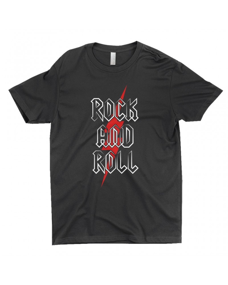 Music Life T-Shirt | Rock n' Roll Bolt Shirt $8.81 Shirts