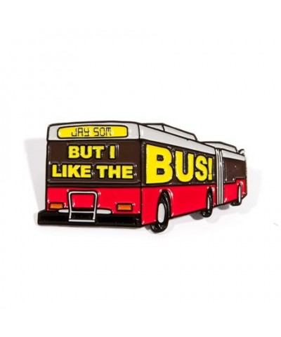 Jay Som But I Like The Bus! Enamel Pin $11.00 Accessories