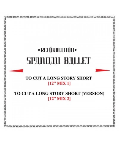 Spandau Ballet To Cut A Long Story Short Vinyl Record $8.54 Vinyl