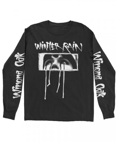 Winona Oak Winter Rain Long Sleeve T-Shirt $6.74 Shirts