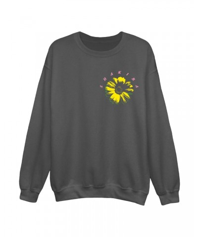 Shakira ¿Dónde Estás Corazón? Crewneck Sweatshirt - Black $2.64 Sweatshirts