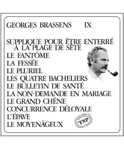 Georges Brassens VOL. 11-SUPPLIQUE POUR ETRE ENTERRE A LA PLAGE DE Vinyl Record $6.01 Vinyl