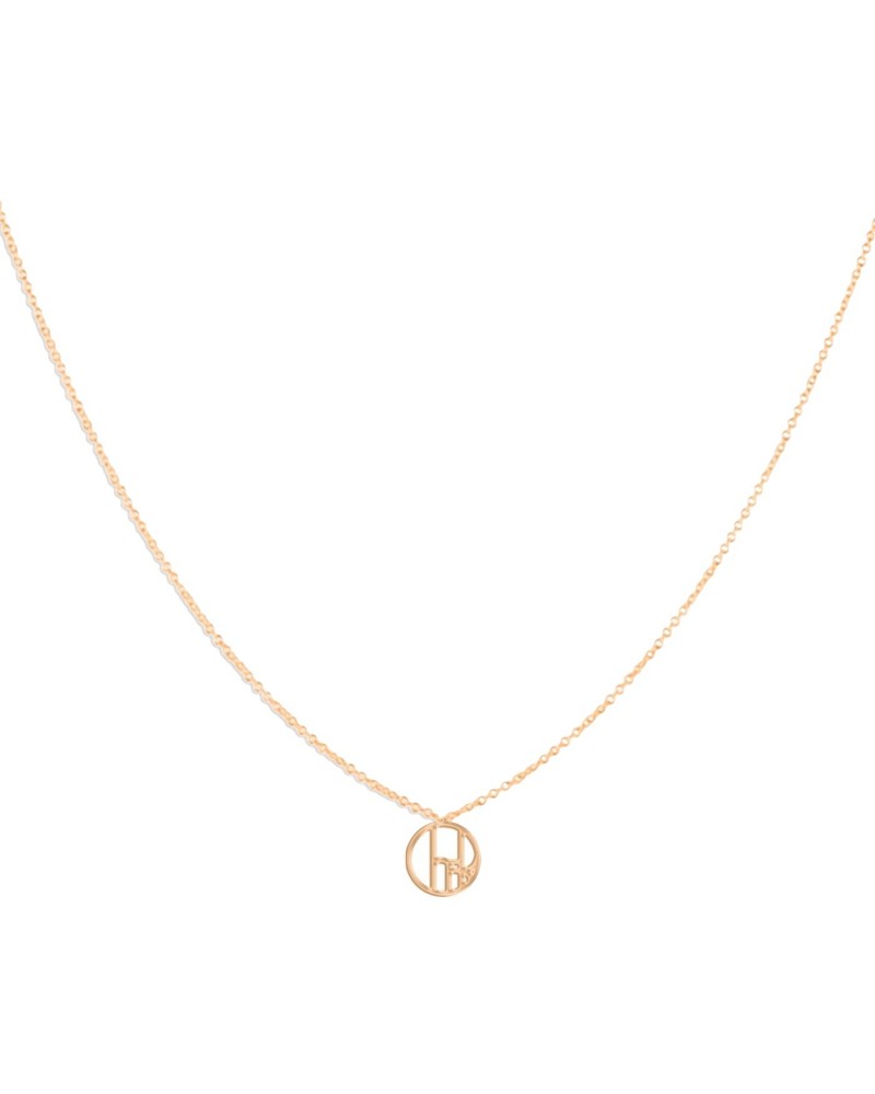 Cher Logo Gold Vermeil Necklace $17.93 Accessories