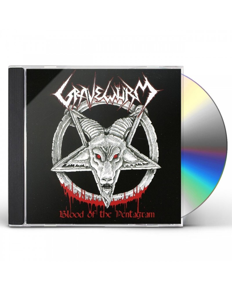 Gravewurm BLOOD OF THE PENTAGRAM CD $20.40 CD