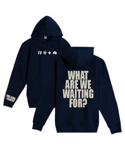 for KING & COUNTRY What Are We Waiting For? Hoodie - Navy $8.32 Sweatshirts