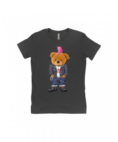 Music Life Ladies' Boyfriend T-Shirt | Punk Teddy Shirt $7.75 Shirts