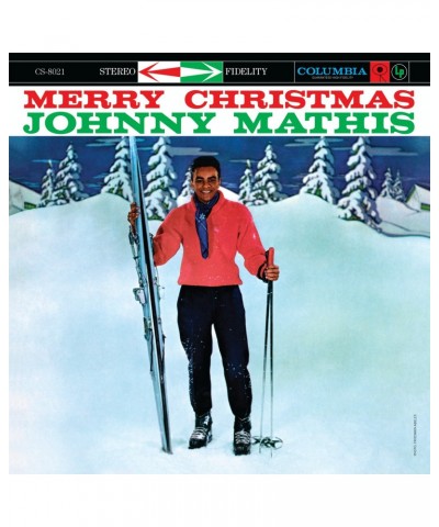 Johnny Mathis Merry Christmas Vinyl Record $10.81 Vinyl