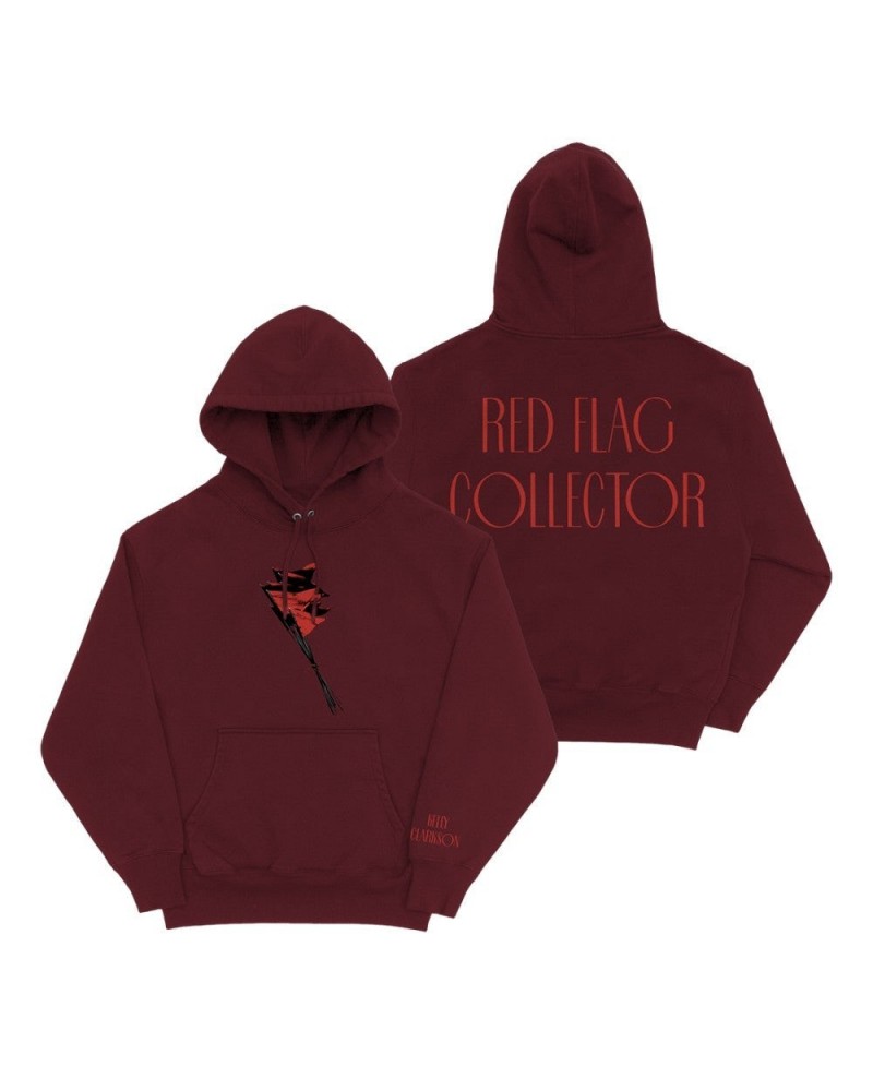 Kelly Clarkson Red Flag Collector Hoodie $9.99 Sweatshirts